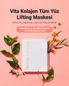REVCELL Vita Collagen Premium Facial Mask – Full Face Lifting Up Mask (5 Adet)